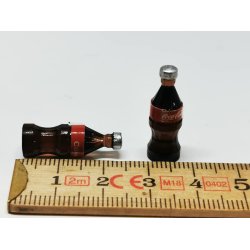 Coca cola flaske til dukkehus scala 1:16 (ny)