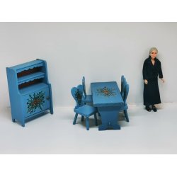 Lisa stol til dukkerhuse scala 1:16 og 1:18 brugt)