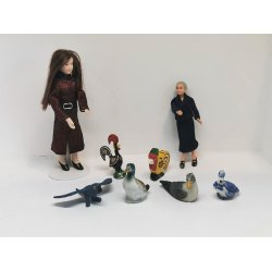 Stor papegje i plastik (brugt)