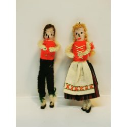 Folkedansere (hndlavet og gamle)