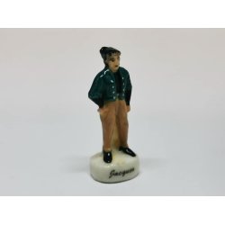 Fransk porcelns figur (brugt)