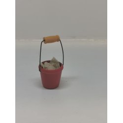  Spand med klud (brugt)