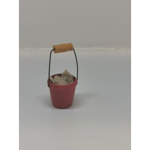  Spand med klud (brugt)