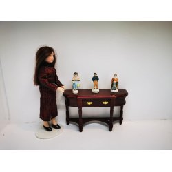 Fransk porcelns figur (brugt)