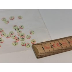 Pose med skiver af bler (nye)