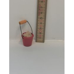  Spand med klud (brugt)