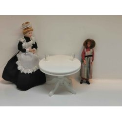 Glas med blomster (rigtig glas) (brugt)