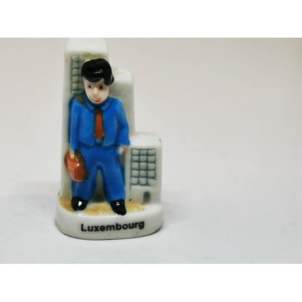 Porcelns figur "Luxembourg" (brugt)