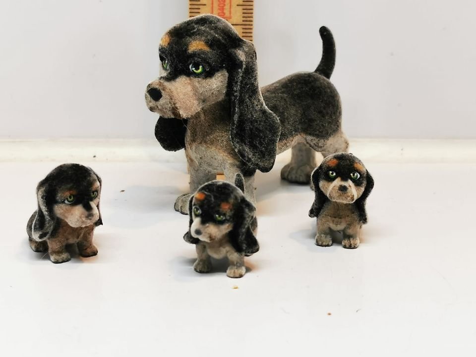 Jeg vil være stærk Løve værksted Sylvanian hunde familie (brugt) - Sylvanian dyr - Frost miniature