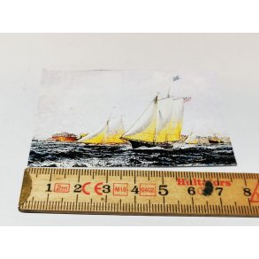 Plakat af sejlskibe (ny) (nr 2)