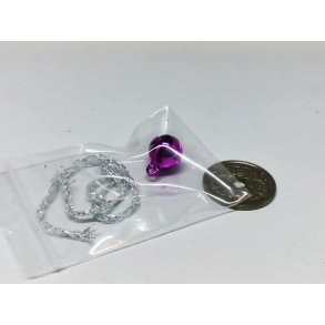 Diy lav din egen julekugle (lilla) til nisse eller dukkehus (ny)