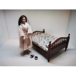 Hjemmesko i resin til dukke scala 1:12 (nye)