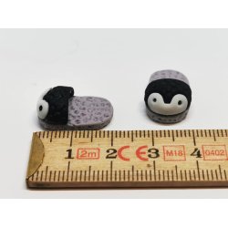 Hjemmesko i resin til dukke scala 1:12 (nye)