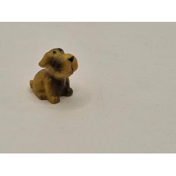  Lille hund i plastik (brugt)