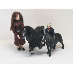 Hest i plastik (brugt)