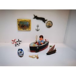 Skilt i metal (brugt)