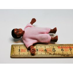 Baby i lyserd dragt (ny)