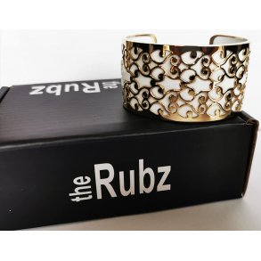 The Rubz armbnd Fili 35 mm Soft Gold