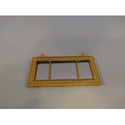 Spejl med guldkant (brugt)