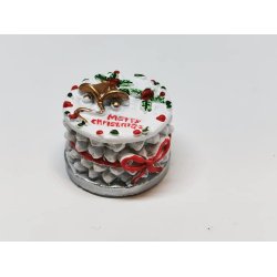 Julekage i resin (ny)