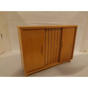 Kldeskab med skydelger (brugt)