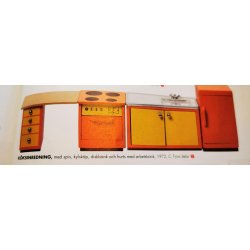 Lundby komfur fra 1972 (brugt)