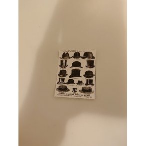 Plakat med hatte (ny)