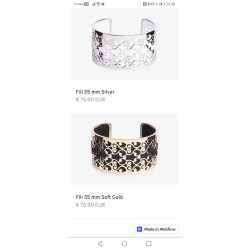 The Rubz Symetric Ant Gold 35mm 249 kr