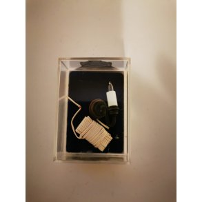 Vglampe i messing 1:12 (ny)