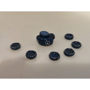 Lille stel i bl (brugt)