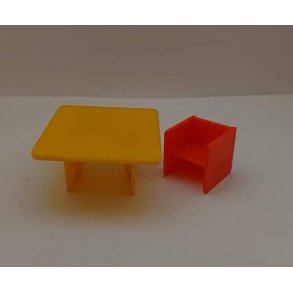 Jean bord og stol (brugt)