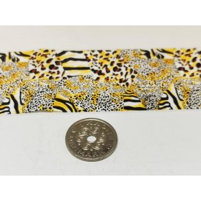 Dekorations ark zebra/leopard brun/gul (nyt)