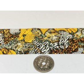 Dekorations ark zebra brun/gul (nyt)