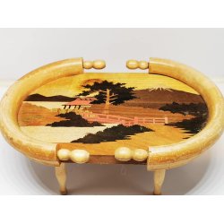 Bord med kinesermotiv (brugt)