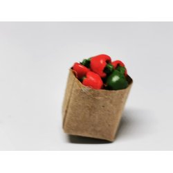 Peberfrugter i pose scala 1:12