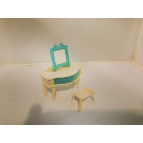 Jean toilet bord med skammel (brugt)