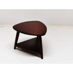 Sidebord i mrkt tr til dukkehus scala 1:12 (nyt)