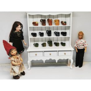 Keramik stel, kopper, kander og andet