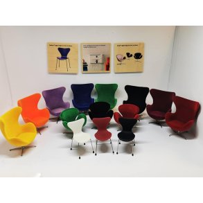 Arne Jacobsen scala 1:16 flere modeller