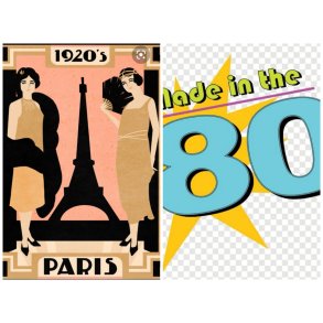 Årstal, tidsperiode og stilarter som shabby chic, Empire, Victoriansk, (er under opbygning)