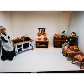 Køkken -inventar,, -møbler, -udstyr i alle størrelser