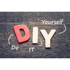 DIY Hobby materialer, stof, knapper og redskaber